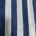 Navy Awning Stripes